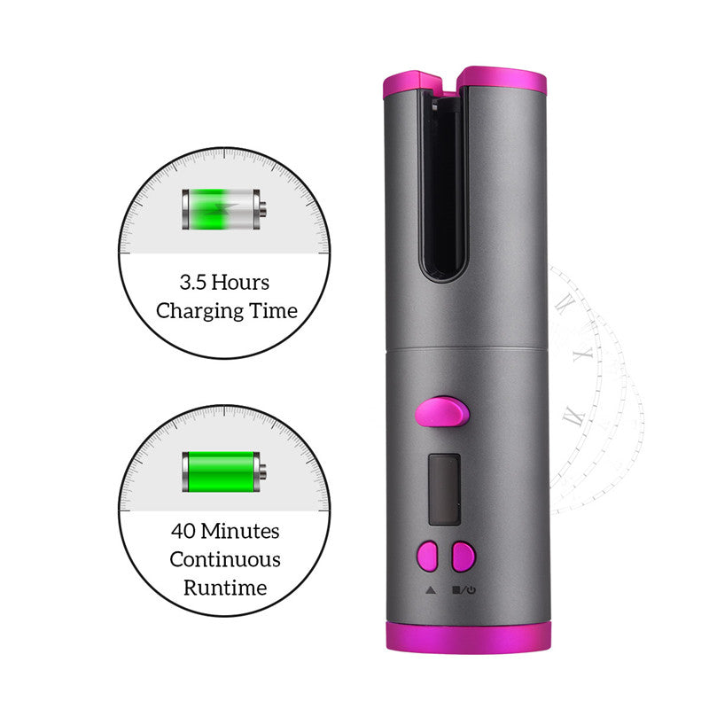 CurlEase - Cordless Automatic Hair Curler