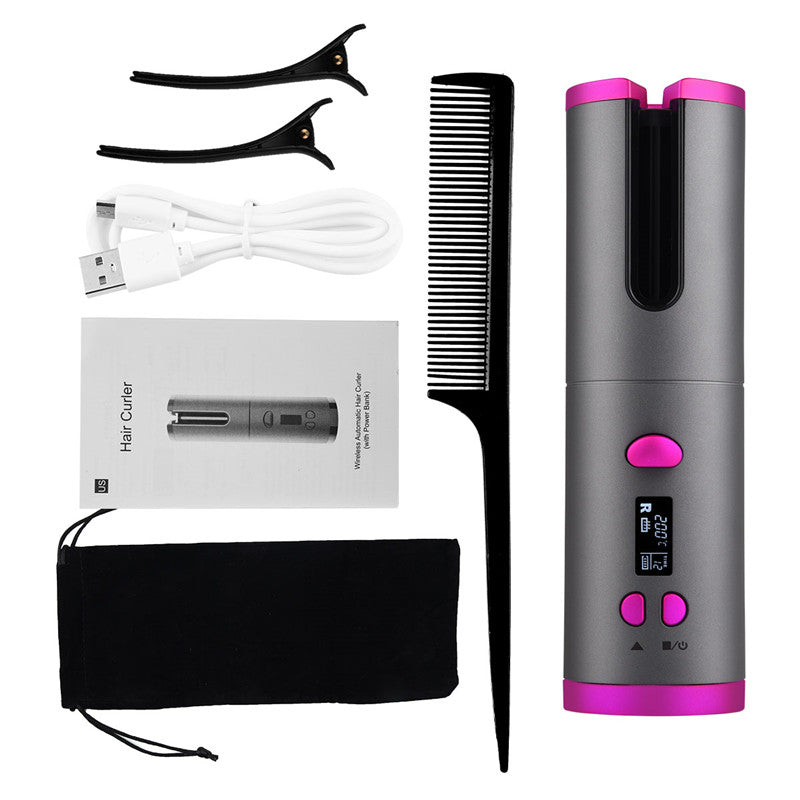 CurlEase - Cordless Automatic Hair Curler