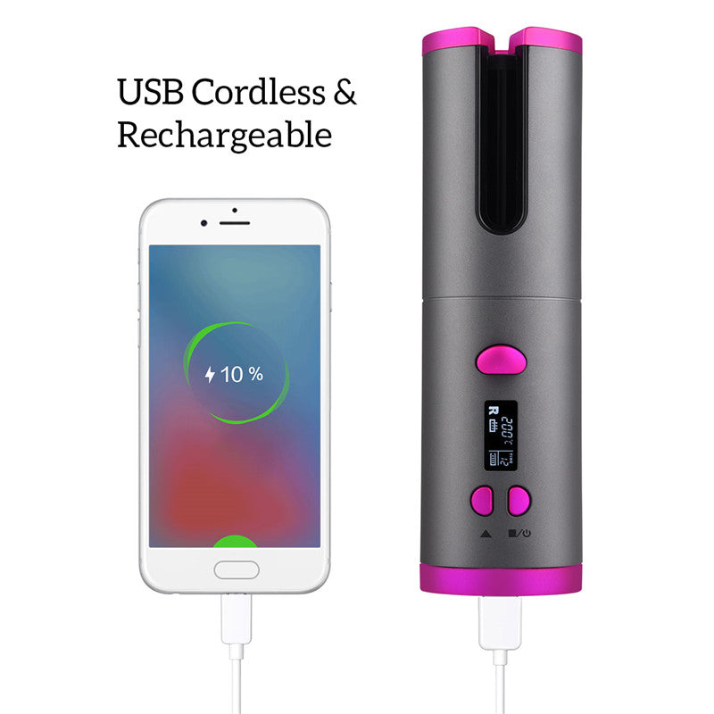 CurlEase - Cordless Automatic Hair Curler