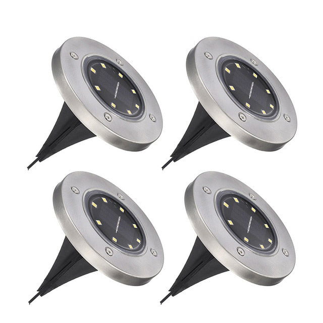 SOLAR POWERED GROUND LIGHTS