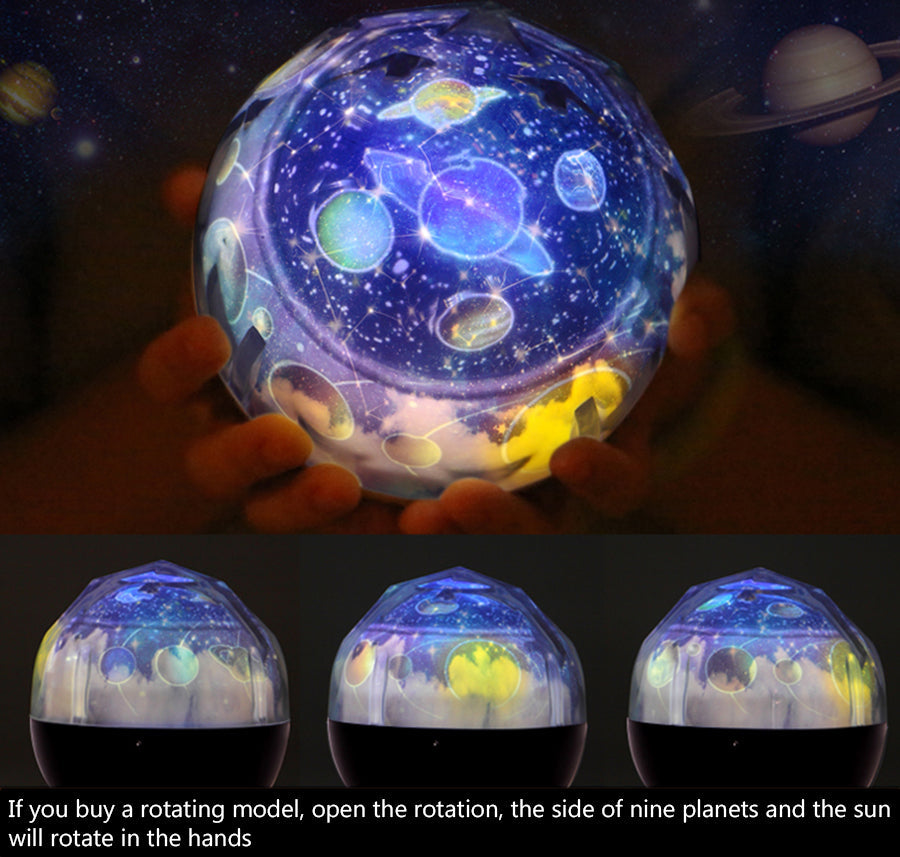 STARRY SKY NIGHT LIGHT PROJECTOR