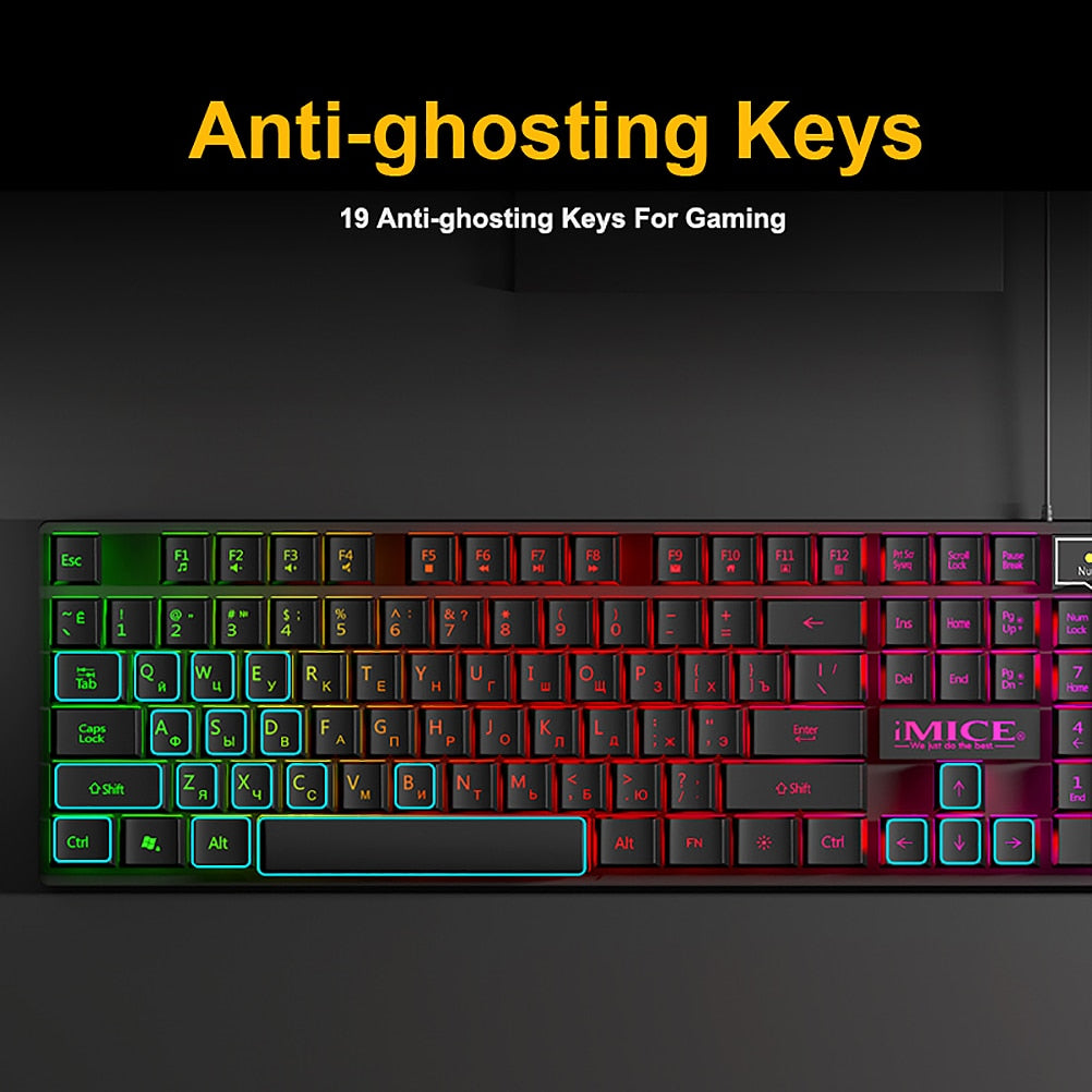 CONVENIENT RGB GAMING MOUSE PAD