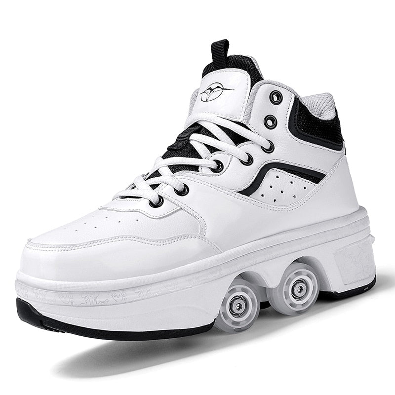 GliderKicks - 2 In 1 Deformation Roller Skate Shoe