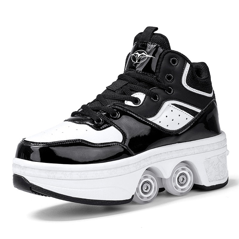 GliderKicks - 2 In 1 Deformation Roller Skate Shoe