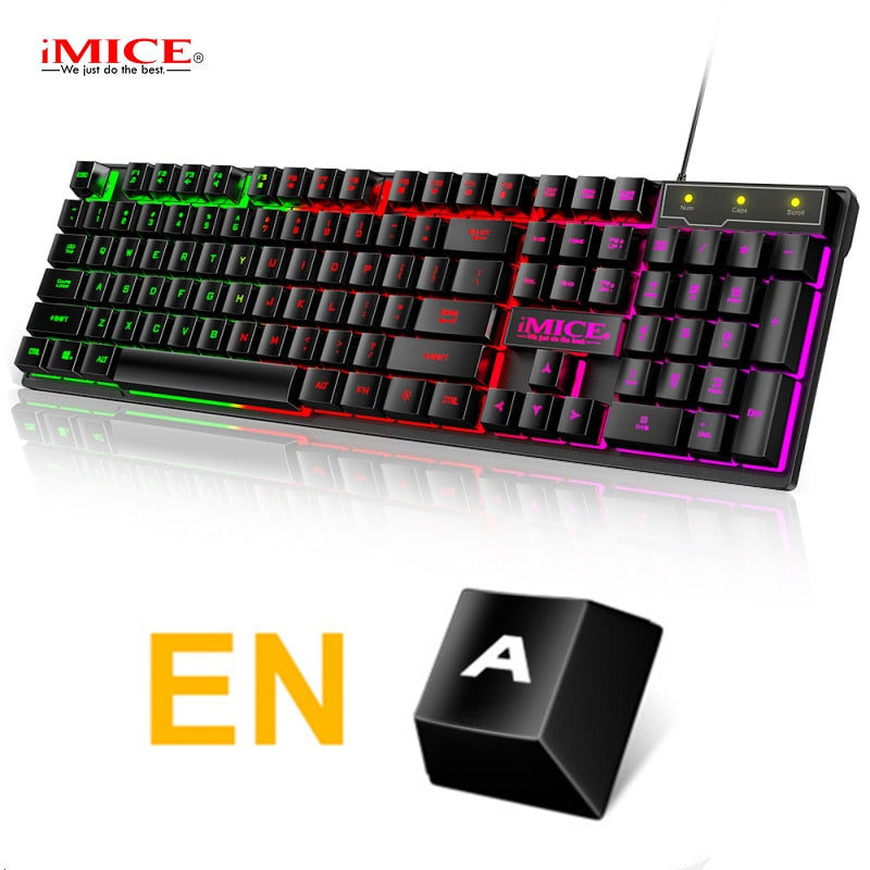 CONVENIENT RGB GAMING MOUSE PAD