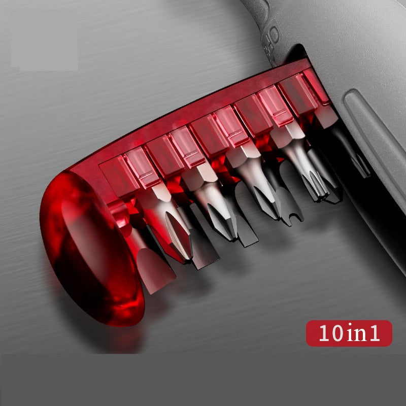 FlexiRatchet™️ 10-in-1 Screwdriver