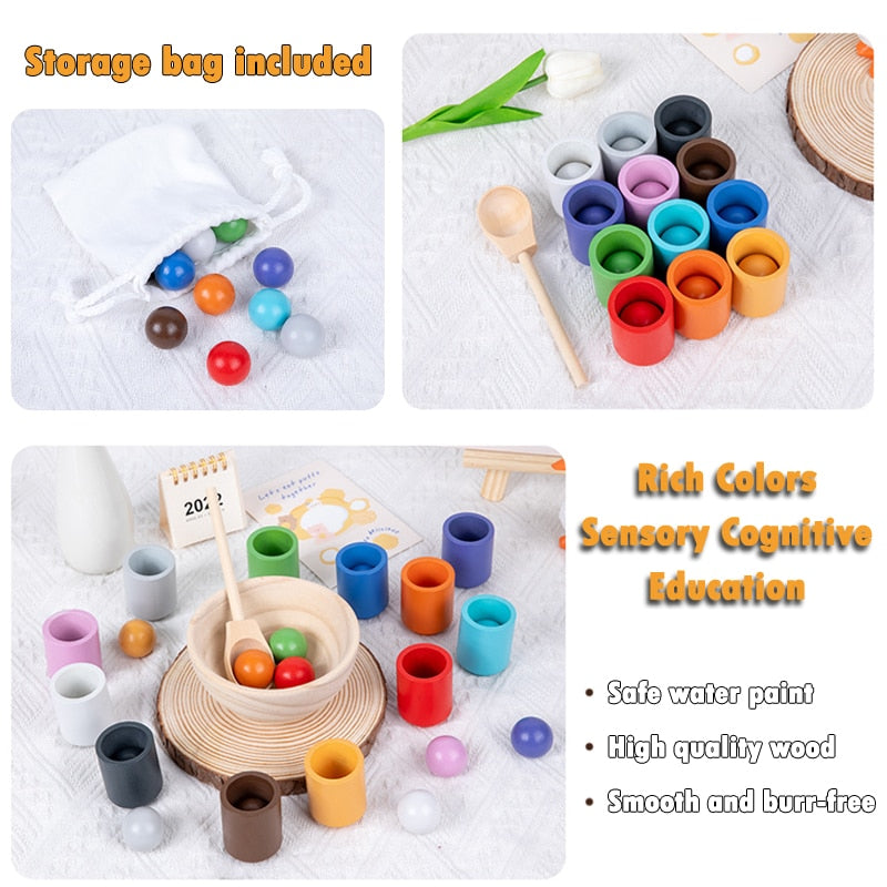 ColoReco - Children's Early Education Color Recognition Classification Cup