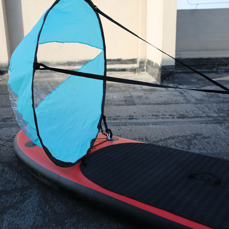 FOLDABLE KAYAK SAIL/ADVENTURE SAIL - HIT THE HIGH SEAS LIKE A PRO!