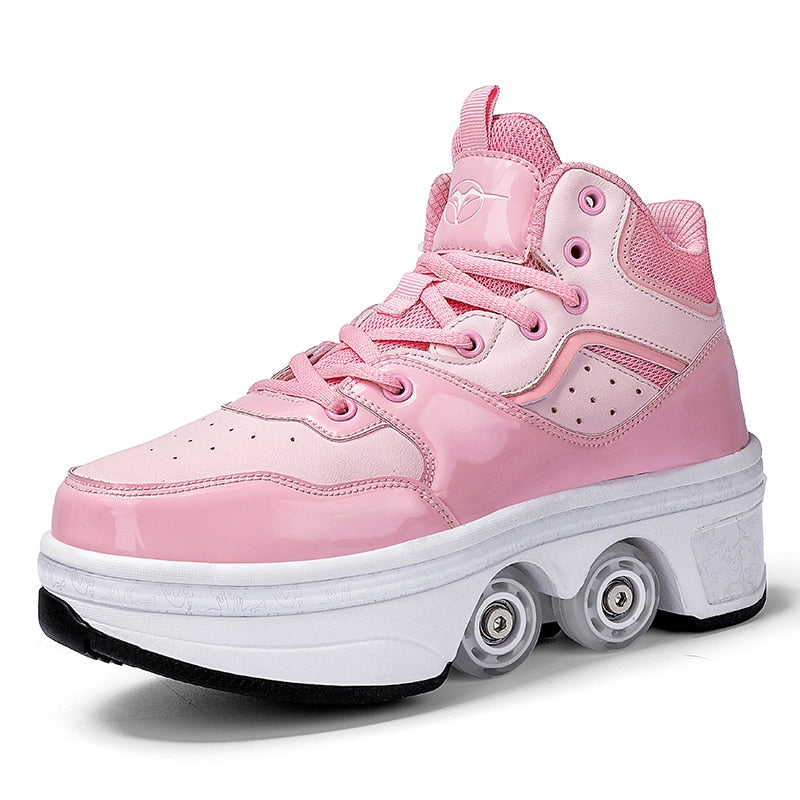GliderKicks - 2 In 1 Deformation Roller Skate Shoe
