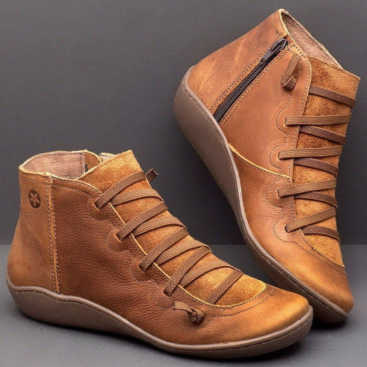 Womens Comfortable Arch-Support Boots