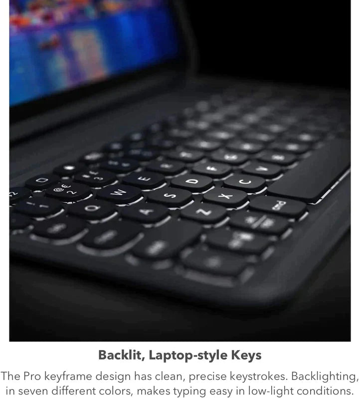 FlowCase - Wireless Bluetooth Keyboard Case For IPad