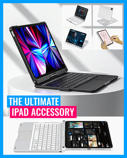 FlowCase - Wireless Bluetooth Keyboard Case For IPad