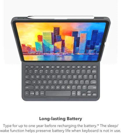 FlowCase - Wireless Bluetooth Keyboard Case For IPad