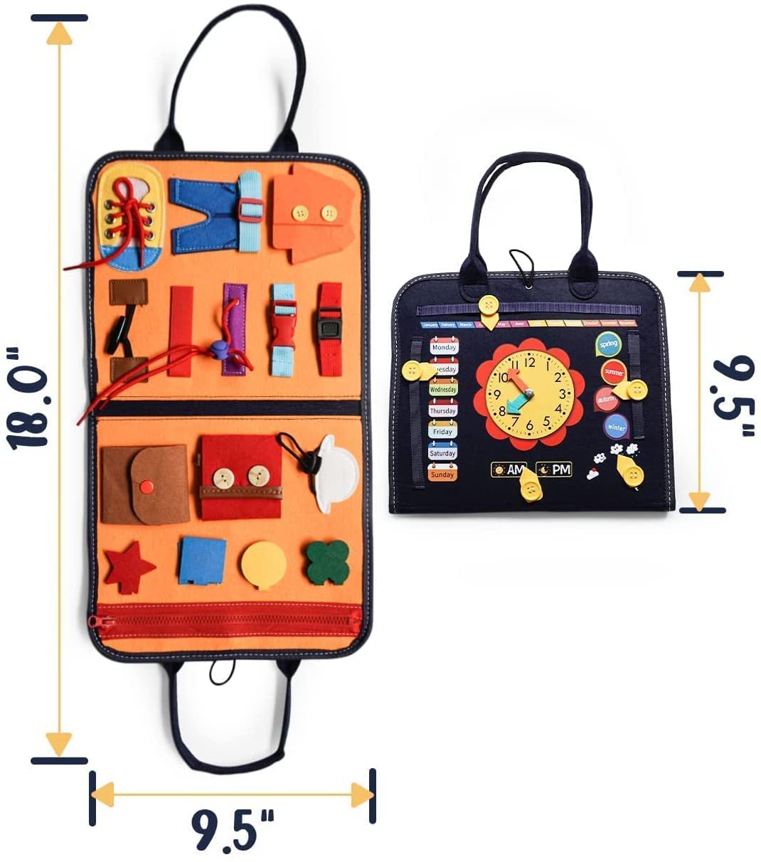 Montessori Busy Bag Boards