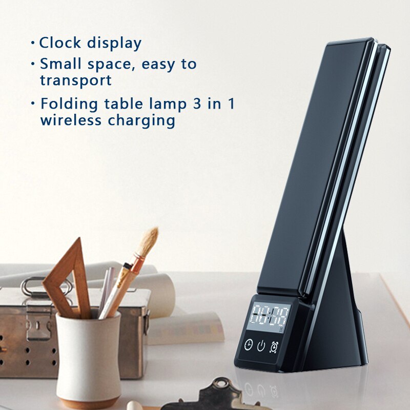 PowerGlow™ Multi-FuncTable Lamp Clock & Charger