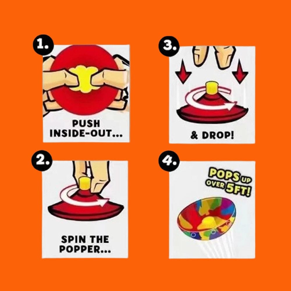 FlipPop - Hip Hop Bouncing Fidget Toy