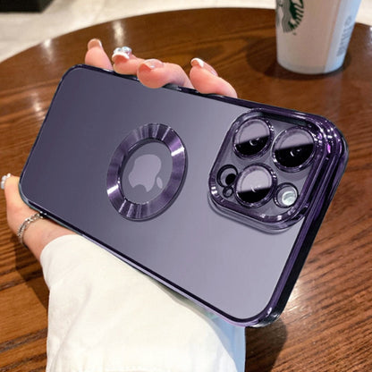 Luxury Transparent Electroplated iPhone Case