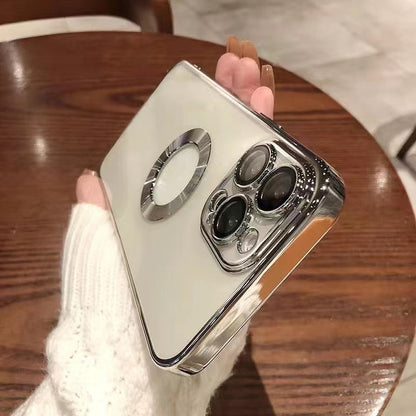 Luxury Transparent Electroplated iPhone Case