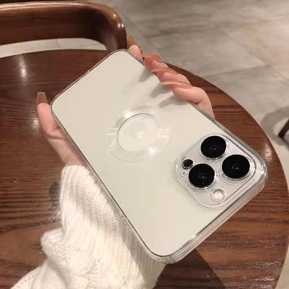 Luxury Transparent Electroplated iPhone Case