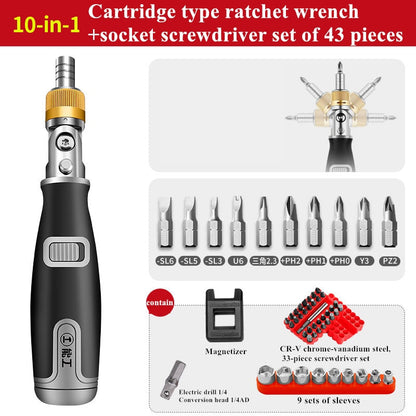 FlexiRatchet™️ 10-in-1 Screwdriver