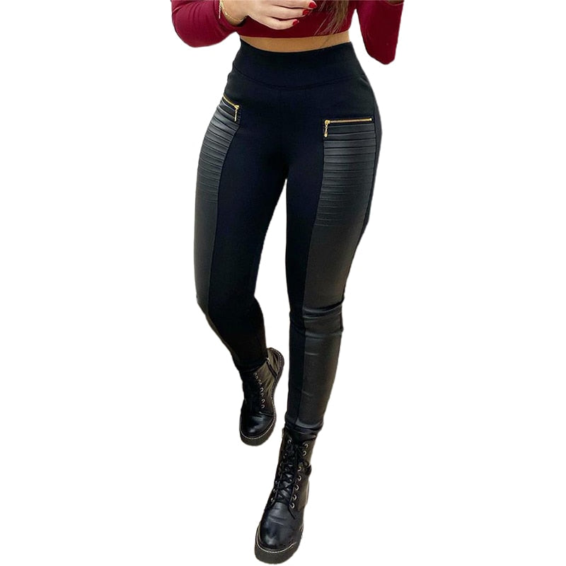 Faux Leather Leggings