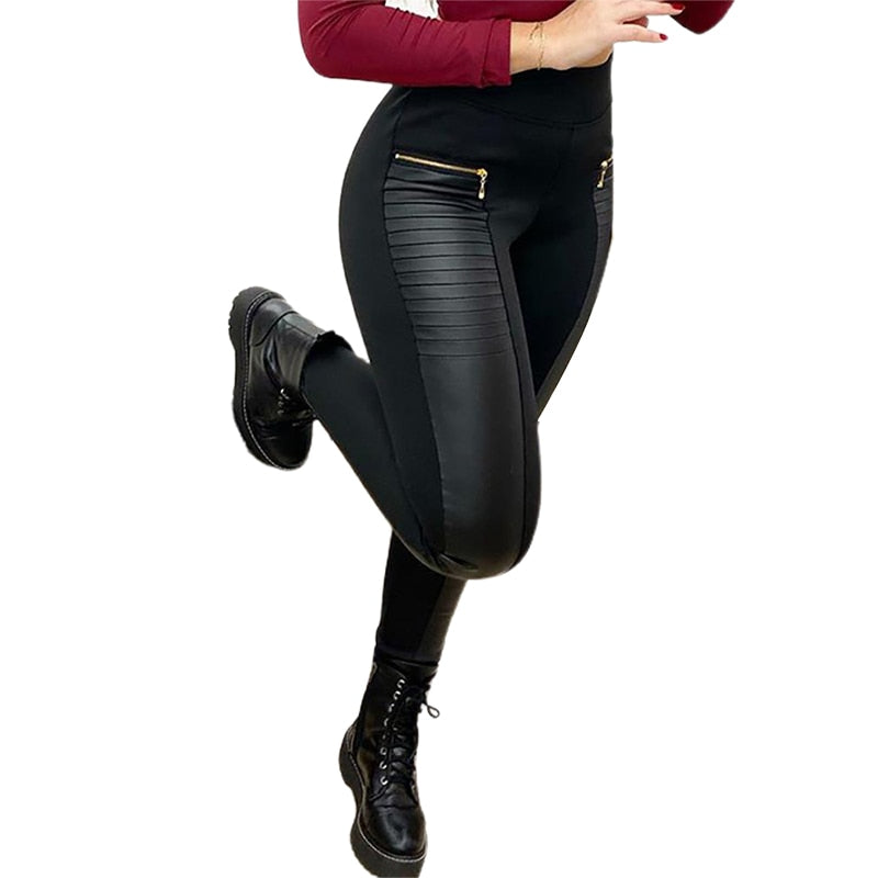 Faux Leather Leggings