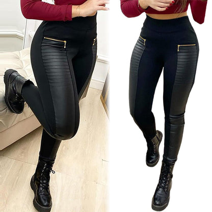 Faux Leather Leggings