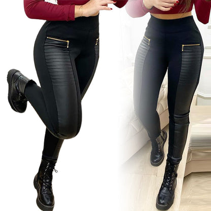 Faux Leather Leggings
